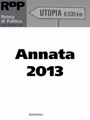 cover image of Rivista di Politica annata 2013